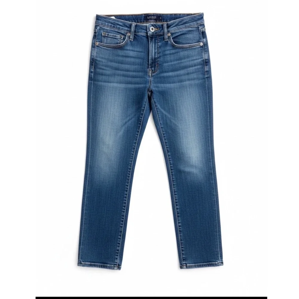 Lauren Ralph Lauren Straight‎ Leg Jeans Womens 6 Blue Mid Rise Denim